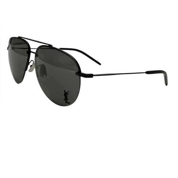 YSL Saint Laurent Classic 11/F M 005 6313 145 semi half rim aviator sunglasses main image 8